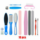 Pedicure Grooming Kit Callus  Remover Dead Skin Scrapers Manicure Foot Care