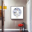 Christmas Full Round Drill Diamond Painting DIY Mosaic Kits Home Festival Decor