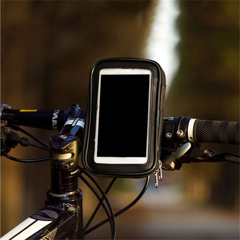 Bicycle Head Tube Handleable Phone Bag Cycling Touch Screen Cell Phone Holders