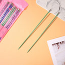 20pcs Colorful Alumina Knitting Needles Crochet Hooks Yarn Needle Weaving Tools