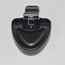 LED Light Fishing Bite Alarm Electronic Buzzer on Fishing Rod Alert (Black)