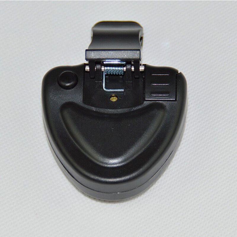 LED Light Fishing Bite Alarm Electronic Buzzer on Fishing Rod Alert (Black)