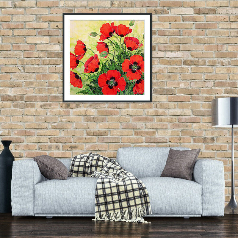 5D DIY Diamond Painting Flower Leaf Embroidery Full Drill Cross Stitch Mosaic