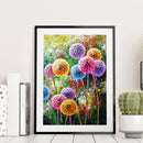 Dandelion Diamond Painting Full Drill Square Rhinestone Embroidery Mosaic Art