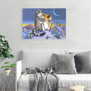 5D DIY Full Drill Diamond Painting Music Cat Cross Stitch Embroidery Mosaic