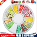 Nail Art Rhinestones Fruit Nails Wheel DIY Stone Decor Ornaments Jewelry