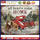 Handmade Christmas Deer Car 5D DIY Full Round Drill Drawing Kit Diamond Painting
