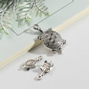 Crafts Jewelry Making Findings Pretty Beads Tortoise Charms Sea Turtle Pendant
