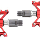 #A Mountain Bike Pedal Extension Bolts Spacers Axle Crank Pedal for MTB Bicycle