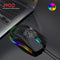 USB Lightweight Gaming Mouse RGB Backlit 6400DPI Honeycomb Shell Mice for PC