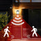 Solar Motion Sensor Security Lights Wireless Outdoor Camp Lighting Hiking V7W6