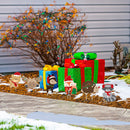 Yard Signs - Forest Animal Lawn Decoration Yard Signs with 20 Stakes - 10 Pieces
