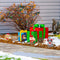 Yard Signs - Forest Animal Lawn Decoration Yard Signs with 20 Stakes - 10 Pieces
