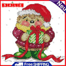 Partial Embroidery DIY 14CT Stamped Canvas Cross Stitch Christmas Gift Kit Craft