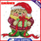 Partial Embroidery DIY 14CT Stamped Canvas Cross Stitch Christmas Gift Kit Craft