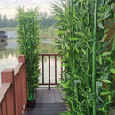 Artificial Tree Leaf Branch Green Plants Indoor Outdoor Decor H4Y4
