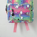 Preppy Style Canvas Cartoon Print Knapsack Messenger Bag Girls Small Handbags