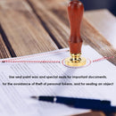 Brass Handmade Wax Seal Stamp Bee Shape Fire Painting Stamp for Envelope Wedding