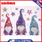Star Heart Gnome 5D Diamond Painting DIY Rhinestone Special Shaped Pictures Kit