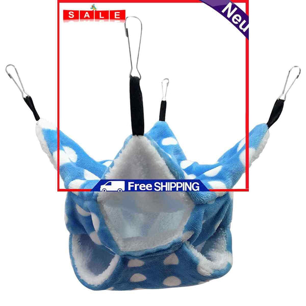 Small Animal Hammocks Warm Plush Bed Guinea Pig Cage Accessories Hamsters