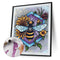 Oil Paint By Numbers Kit Flower and Animal DIY Painting Wall Artwork Handicraft
