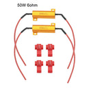 Wiring Resistance Turn Signal 50W 6 ohm Headlight Load Resistor Load Resistor