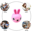 Talking Animal Baby Sensory Toys Tongue Out Autism Therapy (Pink Rabbit) Newly