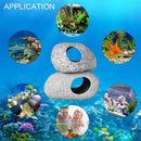 Cichlid Aquarium Cave Decorations Hiding Cave Stones Fish Tank Hidden Cavern
