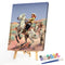 Riding Horse Cowboy Oil Paint By Numbers Kits Canvas Drawing DIY Coloring