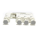 Flanger Piano Finger Trainer Exerciser Guitar Finger Strength Tool (White) Newly