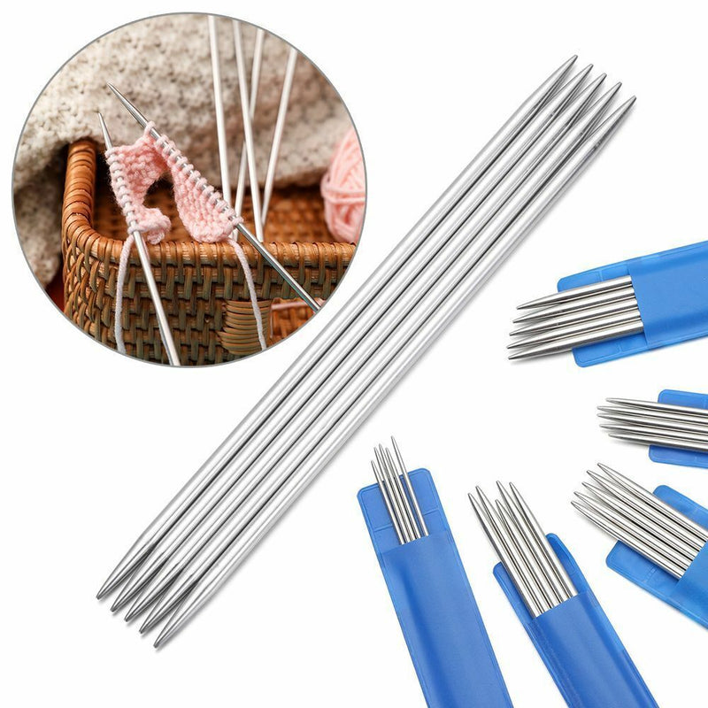 Weave Yarn Metal Crochet Crochet Hooks Straight Knitting Needles Knitting Tools