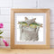 Cotton Thread Fish in Eyes Partial Cross Stitch Stamped Embroidery Handicraft