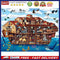 Animals 11CT Stamped DIY Embroidery Full Cross Stitch Handmade Wall Art Craft