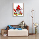 Easter Gnomes 5D Full Drill Round Diamond Painting Mosaic Kit Home Decor