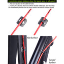 6pcs RISK Bicycle Cable Housing Fixed Clip C Type Brake Shift Cable Frame Holder