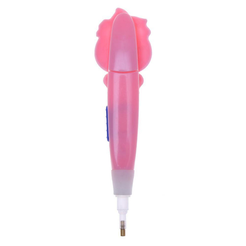 5D Diamond Painting Cross Stitch Luminous Point Drill Pen(Pink/Single Head)