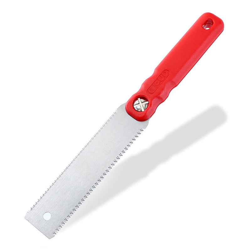 Double Edged Woodworking Carpenter Hand Saw Flexible Blade Gardening Wood Saw