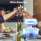 6 Shot Glass Wine Whisky Beer Dispenser Holder for Home Party (Sky Blue) Newly