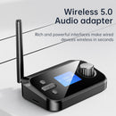 3.5mm AUX Jack 5.0 Dongle Adapter Wireless Receiver Transmitter with Microphone