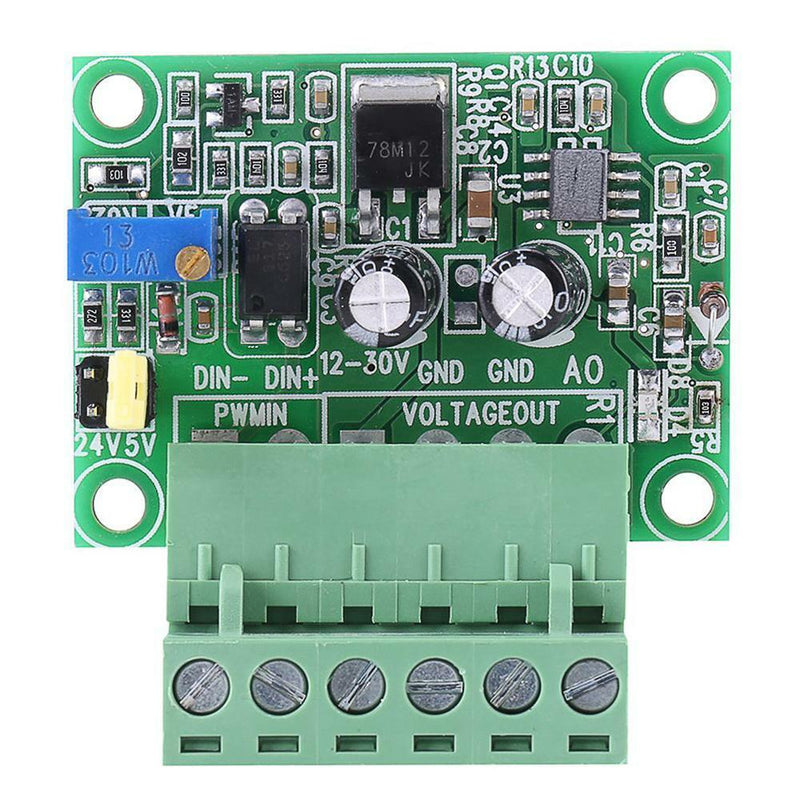PWM to Voltage 0-10V Adjustable Digital Analog Signal Converter Module PLC