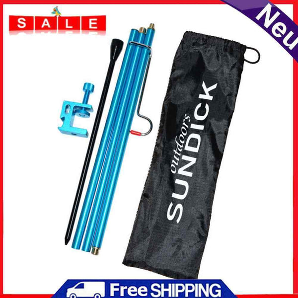 Portable Telescopic Lamp Holder Rod Fishing Outdoor Camping Foldable Light Pole