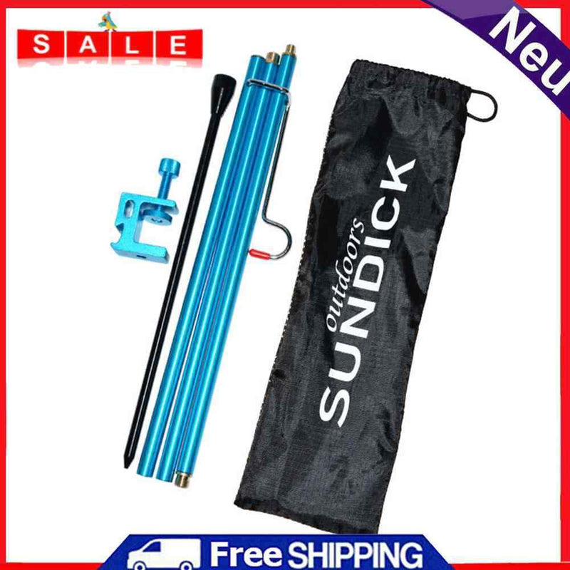 Portable Telescopic Lamp Holder Rod Fishing Outdoor Camping Foldable Light Pole