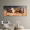 Galloping Horses Oil Paint By Numbers Kits Canvas Picture Wall Art DIY Craft Set