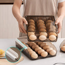PET Storage Box Refrigerator Egg Drawer Storage Rack Home Kitchen Organizer Case
