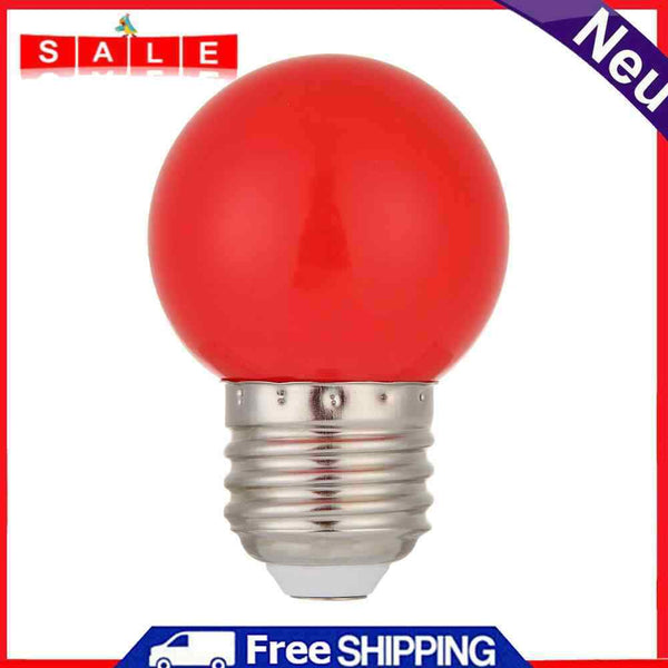 E27 5W LED Bulb Red Light Home Shop Decor AC 85-265V Saving Energy Lantern Lamp