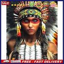 DIY Diamond Painting Indians 5D Full Round Diamond Mosaic Home