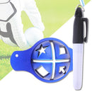 Sports Golf Ball Liner Line Drawing Maker Marking Alignment Tool with Pen Newly