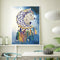 5D DIY Special Shaped Diamond Painting Wolf Embroidery Mosaic Kit Bedroom Decor