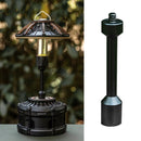 Swante Camping Gas Adapter Multi-Functional Lamp Pole Camping for Picnic Fishing
