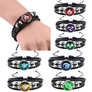 Impact Bracelet Set Adjustable Element Glow in Dark Luminous Bead Woven Jewelry